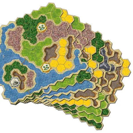 The game comes with 8 map quadrants.