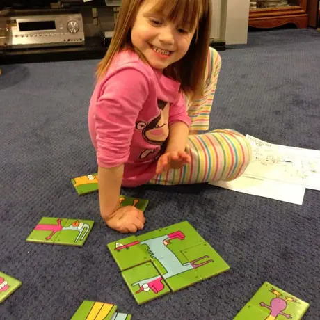 Her first Cartoona creature.