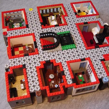 Lego Clue board