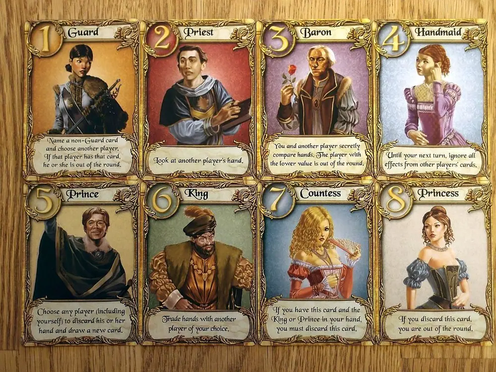 The cards