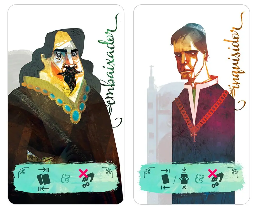 Ambassador/Inquisitor of upcoming Brazilian Version - Design/Art Direction by Luis Francisco & Illustrations by Weberson Santiago