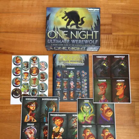 One Night Werewolf Unboxed.