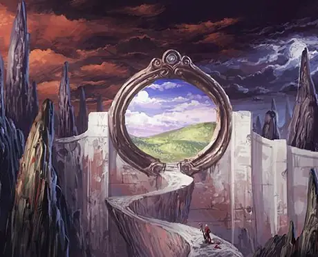 Moon Gate illustration by Eduardo Garcia.