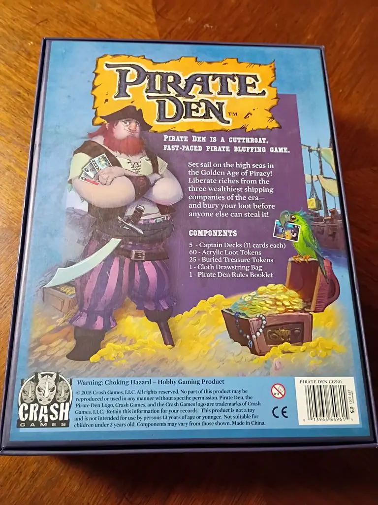 Back of Box
