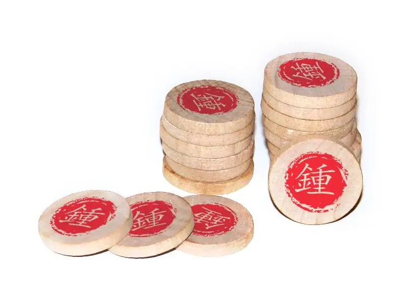 Wooden favor tokens