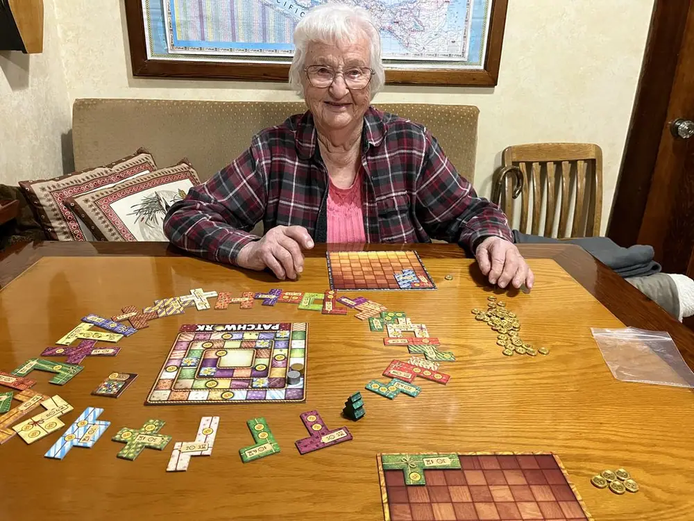 3 months fromm 99 and still playing! This was our 50th game