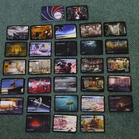 Homemade version! My biggest change from the original was adding Hogwarts as a location.