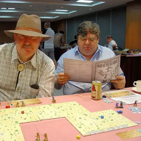 Cowboys: played at the Hong Kong Society of Wargamers, September 2007