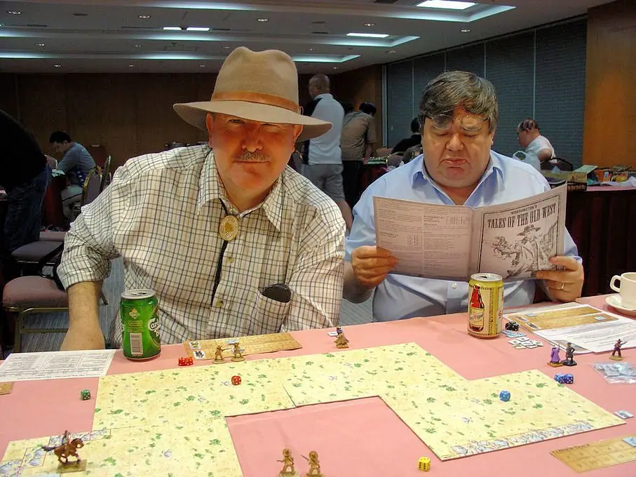 Cowboys: played at the Hong Kong Society of Wargamers, September 2007