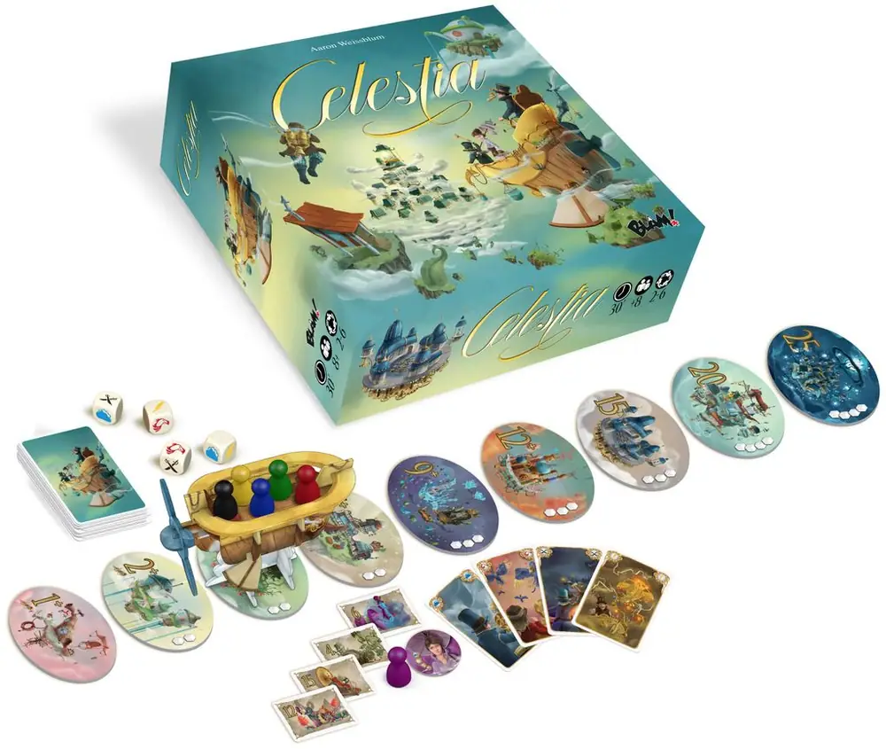 Celestia, BLAM !, 2015 — box and components