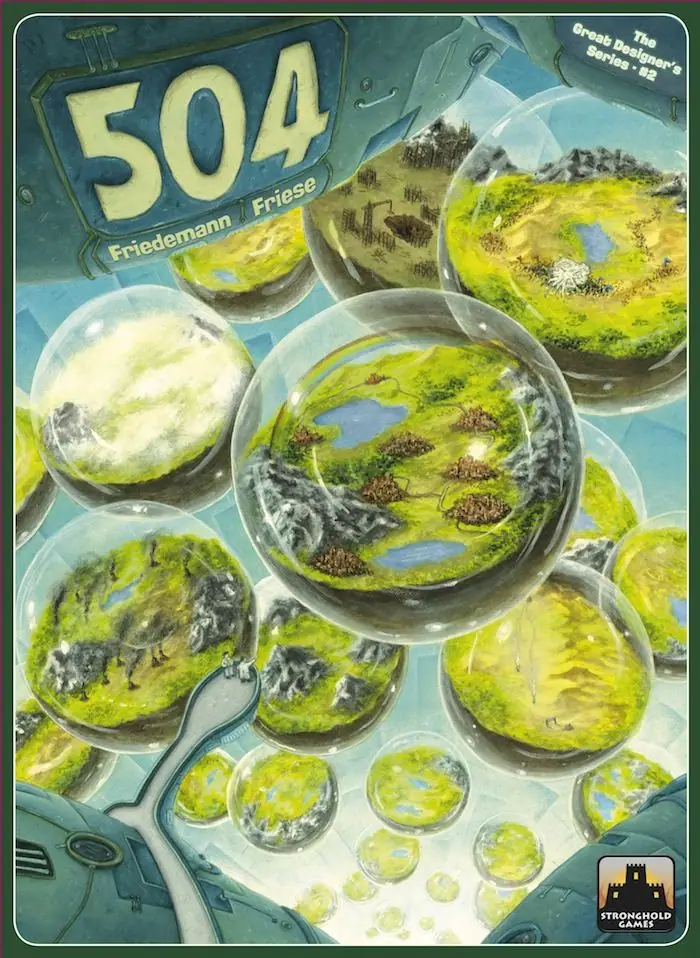 504, Stronghold Games, 2015, Cover of the US edition