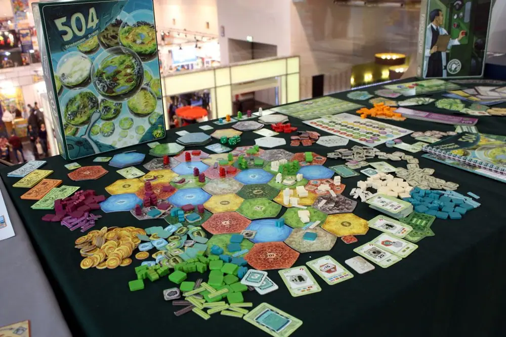 504 on display at Spiel 2015, Essen (press room)