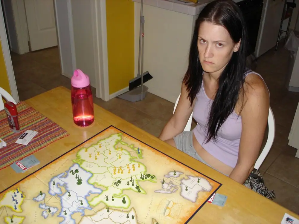Risk: Not the best game for spousal gaming!