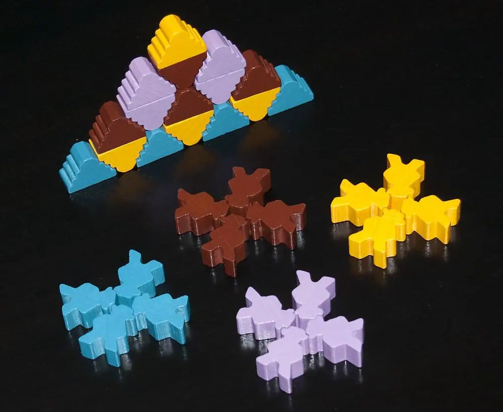 Fun with the Karuba temples and meeples