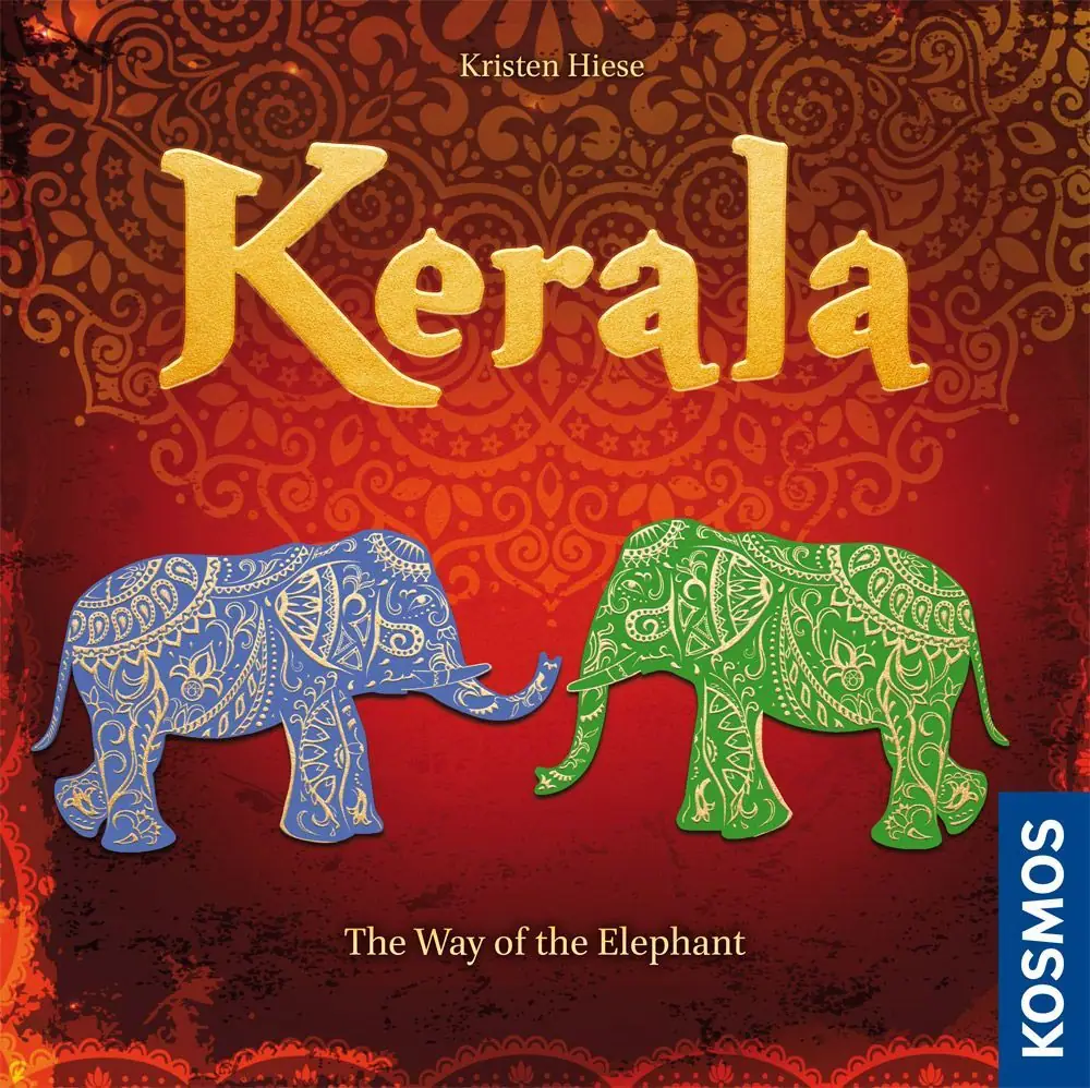 Kerala: The Way of the Elephant, KOSMOS, 2017 — front cover (image provided by the publisher)