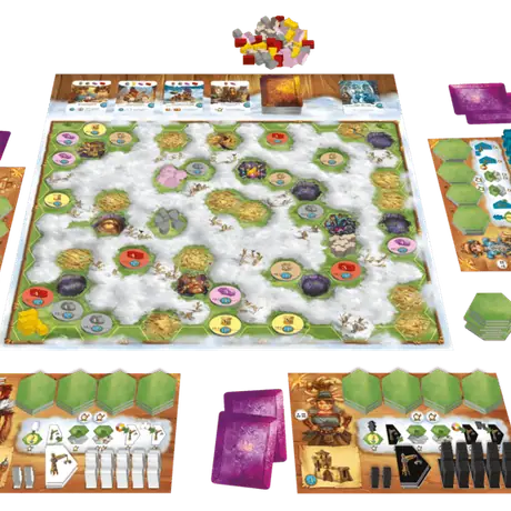 Boardgame and components