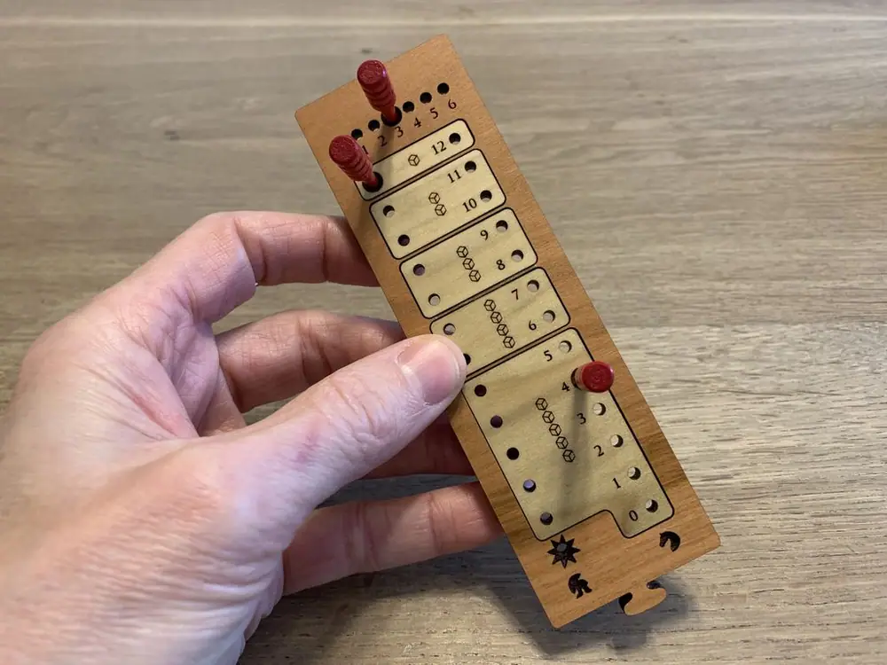 Laser cut Chariot Race – chariot detail