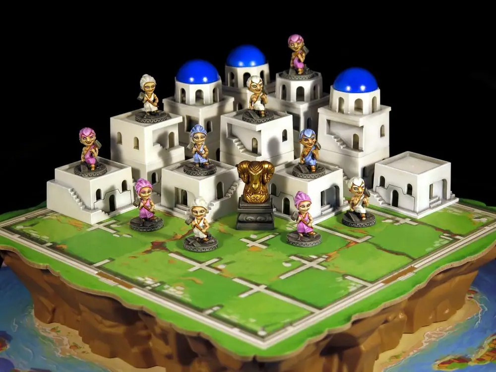 Full custom painting including all buildings and golden fleece expansion
