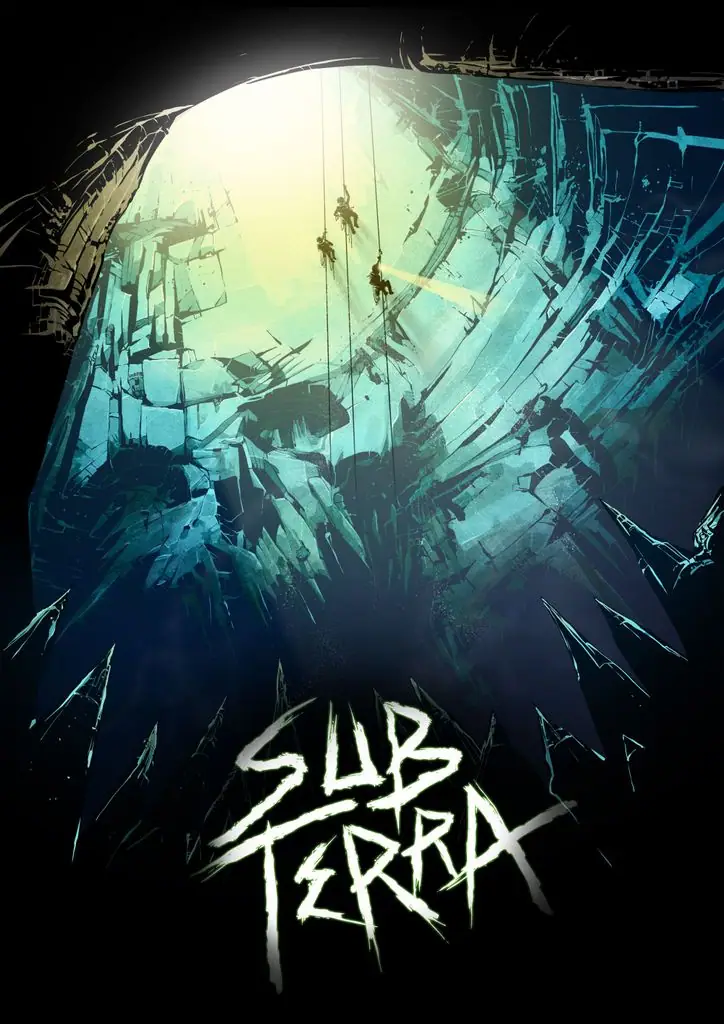 The Sub Terra Graphic Novel Tie-In Cover Art