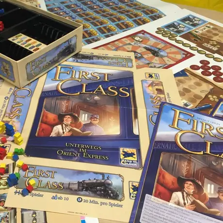 First Class: Unterwegs im Orient Express, Hans im Glück, 2016 — components
