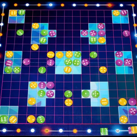 A game of Glüx in progress!