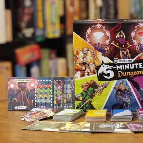 Game with all components on table
