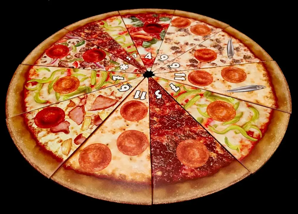 It's Friday Night! Pizza on the table