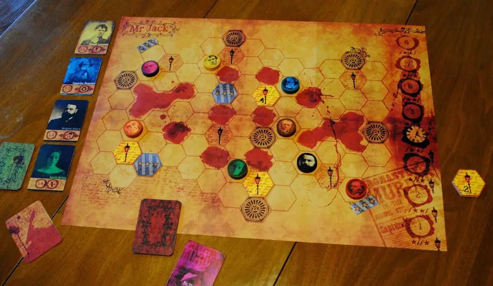 My remade board and pieces setup.