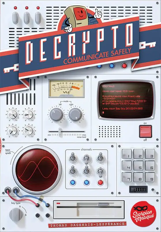 Decrypto, Le Scorpion Masqué, 2017 — front cover, English (image provided by the publisher)