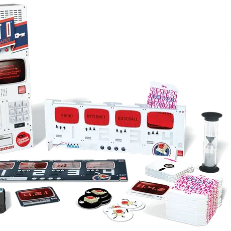 Decrypto, Le Scorpion Masqué, 2018 — box and components (image provided by the publisher)