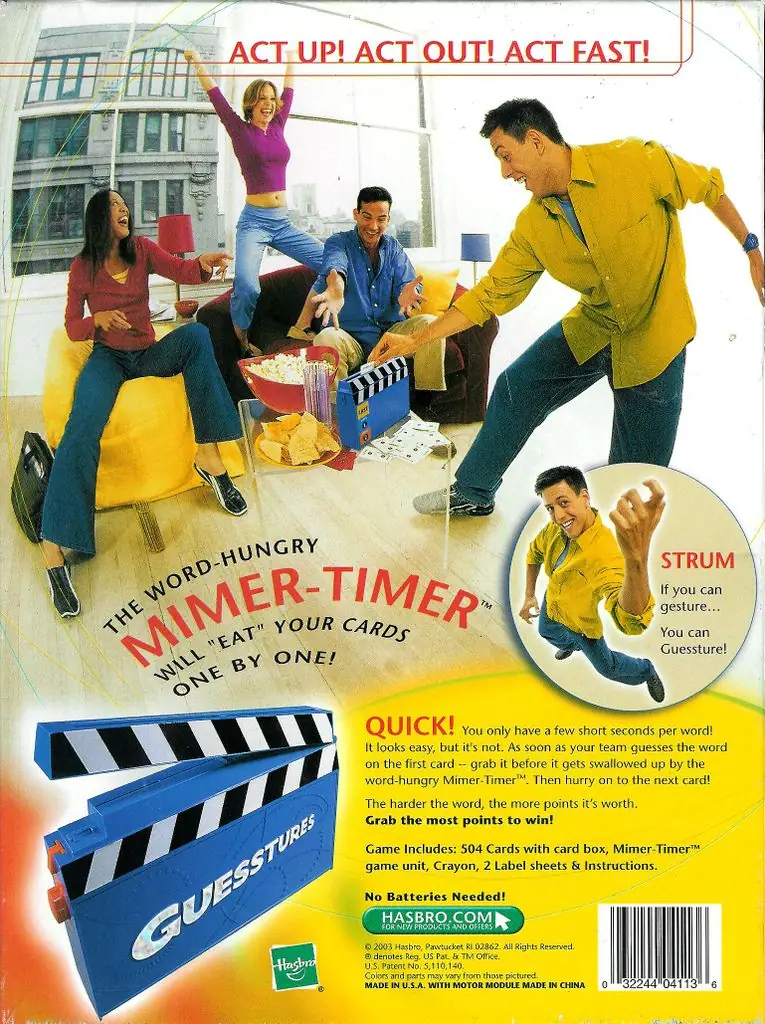 Back of box - 2003 Second Edition