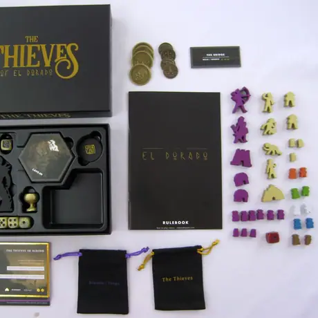 The Island Of El Dorado: The Thieves Of El Dorado - contents of expansion