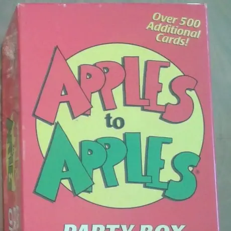 Apples to Apples - Vertical Print without Mensa Select
