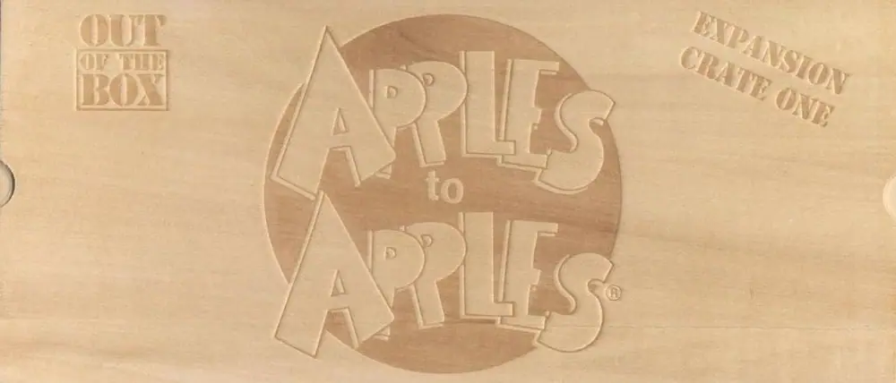 Apples to Apples Party Box Expansion ONE crete edition box cover