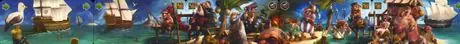 The Jamaica Cards can all be joined together to make one long picture. The picture loops around itself and could be started again. I started with the pirates setting sail and ended with them getting their treasure.