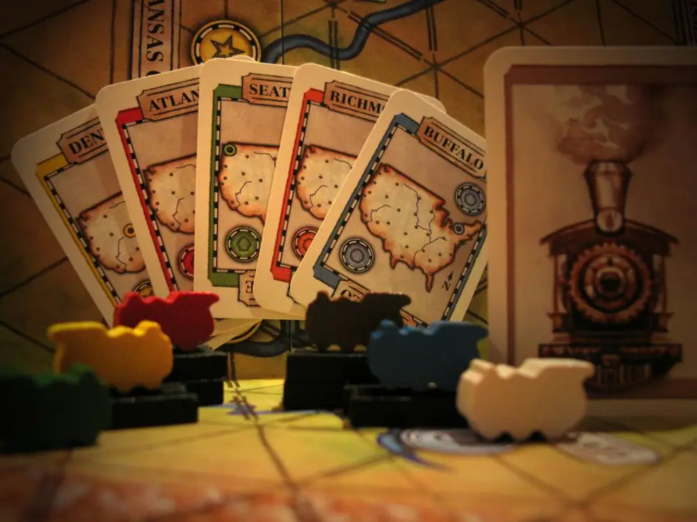 Cards and Trains