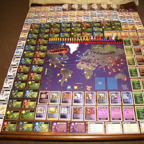 Pandemic + On the Brink - All cards and bits!