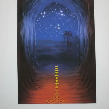 Preproduction copy shown in Feria Jugar x Jugar 2011 - Granollers - Spain - Closer view of one of the labyrinth tiles.