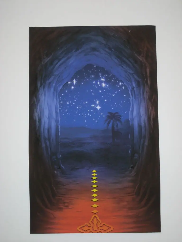 Preproduction copy shown in Feria Jugar x Jugar 2011 - Granollers - Spain - Closer view of one of the labyrinth tiles.