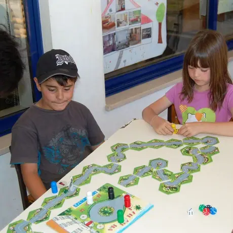Family day at my daughter's school. I'm the gaming father!