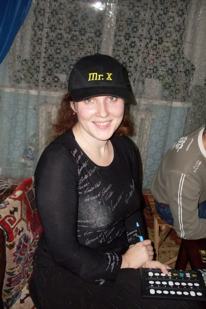 My wife as Mr. X