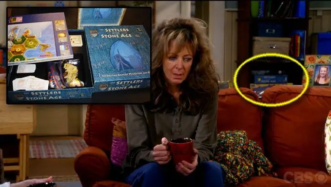 Spotted on the shelf of the CBS sitcom, Mom. One of the early episodes had a clear closeup, this is the best I could find from the episodes online now.