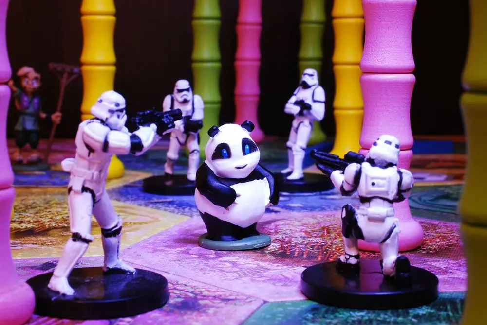 Under the cover of darkness, the Gardener has brought in outside help to deal with the Panda